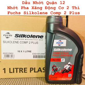 Nhớt 2 Thì Pha Xăng Cao Cấp Cho Động Cơ 2 Thì Fuchs Silkolene Comp 2 Plus 2T Fully Synthetic Low Smoke Made in UK