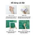 Miếng Dán Gạch 3D Trang Trí Tự Dính, Chống Thấm, Tấm Ốp Tường, Dán Và Bóc, Ốp Tường Nhà Bếp Phong Cách Hiện Đại, Chất Liệu PVC. 