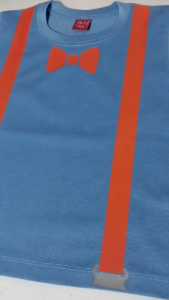 Kid Birthday Shirts Front Print only Suspender Kid Shirt Boys Shirts