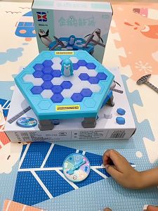 Kids Save Penguin Ice Block Breaker Trap Toys Funny Parent Children Kids Table Game Kids Adult Toy Stress Reliever Adult Toys