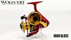WOLFVERI - IRON BLAZE - 10+1BB - GRAPHITE BODY - SPINNING REEL