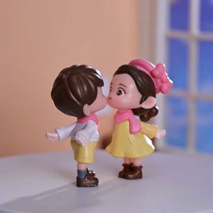 Cặp đôi quàng khăn trang trí bàn làm việc đỉnh màn hình taplo xe quà tặng