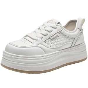 Belle | Height Increasing Breathable Canvas Sneakers 26 Shoes