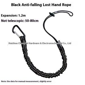 Hobibear đen chống mất dây Bungee cho an toàn tập tin đính kèm và thuận tiện