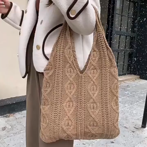 Totebag Tas jinjing anyaman besar untuk wanita LOOYOYU tas pantai liburan tas tote tas jerami tas air