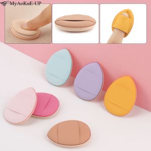 10pcs Mini Cosmetic Cushion Puff cottom pad Concealer Foundation Air Cushion Detail Finger Puff Set Makeup Sponge Beauty Tool