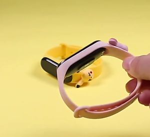Tali Strap Mi Band 7 6 5 4 3 Kartun Boneka Lucu Tali Jam Xiaomi Smart Band 7 6 5 4 3 Hematacc