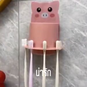 ที่แขวนแปรงสีฟัน แบบติดผนัง ไม่เกะกะ สวยงามน่าใช้