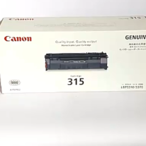 Canon Cartridge 315 BK ตลับหมึกโทนเนอร์แท้ Original ผงหมึกสีดำ