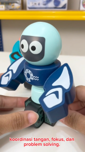 Mainan Anak B.POP MAGNETIC ROBOTS Magnetic Drawing Edukasi Robot Anak Mainan Anak Perempuan - Mainan Anak Laki Laki