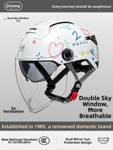 3C Certified Breathable UV Protection Motorcycle Helmet T3