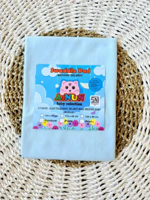 ECER Bedong Bayi AINUN SNI Pernel Bayi Jumbo Bahan Adem UK 110x90 CM