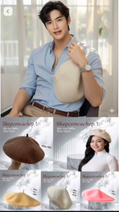 Mũ Nồi kiểu Hàn Quốc -Mũ bo nồi thời trang nữ - nón Beret kiểu dán Hàn Quốc cá tính thời trang nhiều màu sắc