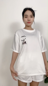 ชุดเซ็ตแฟชั่นลายหมีแพนด้า เหมาะกับทุกโอกาสและทุกวัน