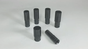 Impact Socket Chrome Vanadium Steel Metric Deep Socket Quick Change Adaptor For Impact Driver Power Tools