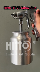 ( HITTO ) 1.5/1.8/2.0/2.5mm 1 Litre Cup HT-7S Air Spray Gun / air paint spray gun machinery & furniture ( 01HT77S )