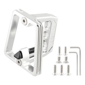 Giá Đỡ Túi Xe Đạp Gấp Phía Trước Bằng Hợp Kim Nhôm Bộ Chuyển Đổi Gắn Xe Đạp Cho Xe Đạp Brompton Dahon Phụ Kiện Xe Đạp