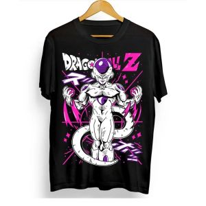 Bandai | Dragon Ball Z Men Women Son Goku T Shirts Vegeta Clothes Summer Funny Short Sleeve Crewneck Tee Shirt Brand Clothing Comfortable