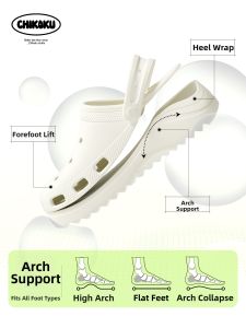 chikoku | High Arch Support Orthopedic Ventilated Slip-Resistant Clogs