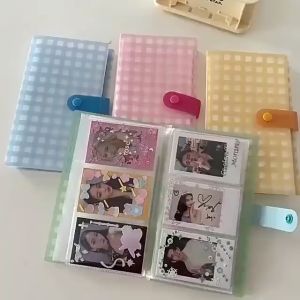 Lomo Card 240 Pockets Capacity Holder PVC cute Photocard Book Card Stock Photo Album