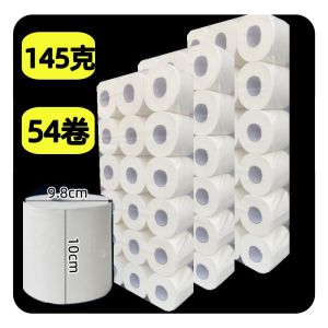 80g Tissue Paper Core Hotel Roll Toilet Paper Commercial Use 4 Layer Hygienic Paper Towels for Room Bathroom