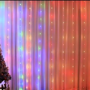 Bộ đèn led thác nước giọt lệ cao cấp NHẬT PHONG SOLARled hạt gạo chống nước IP65 chịu lực nháy đuổi treo dèm cửa trang trí noel trang trí tết 2024 decor phòng với 9 chế độ nháy và 2 loại màu sắc ánh vàng đa sắc màu