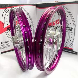 VELG MX OLD VEGA NEW VEGA ZR JUPITERZ1 F1ZR SEPASANG RING 17 DEPAN BELAKANG VROSSI
