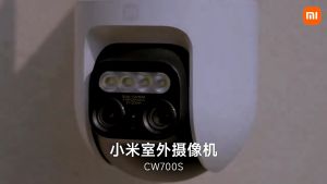 Xiaomi CCTV Outdoor Camera CW700S EU 9x Dual Lens Zoom 360° Monitoring IP66 Waterproof Humanoid Vehicle Detection