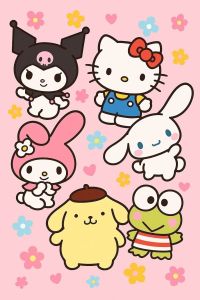 Takara Tomy | Dễ Thương Kitty Kuromi Cinnamoroll Pochacco Pompompurin Bộ Tranh Gắn Đá Khảm Thủ Công Tác Phẩm Nghệ Thuật Tinh Tế Trang Trí Nhà Quà Tặng