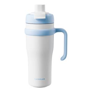 LocknLock | Large Capacity Insulated Straw Cup Ceramics Lined