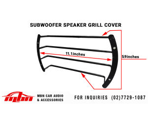 10 inches Subwoofer Speaker Grill Cover 1Pc.Protection Cover For 10" Subwoofer