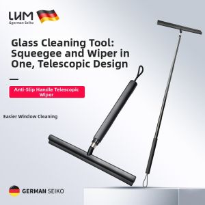LHM | Multipurpose Magic Broom for Bathroom and Floor Cleaning with Long Handle and Silicone