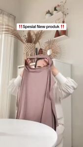 PASMINA OVAL BANDO JERSEY/PASMINA INSTAN JERSEY