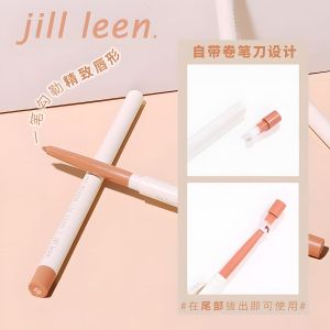 ปากกากำลังกลับด้วยผ้าฝ้ายเนื้อแมทต์สีเบจธรรมชาติ JILLLEEN Velvet Mousse Lip Liner ปากกากำลังกลับเนื้อนุ่มและนุ่ม สีสันติดทนนาน
