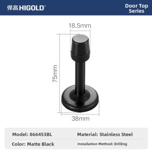 HIGOLD | Magnetic Door Stopper No Drilling Anti-Collision