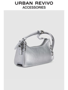 URBAN REVIVO Vegan Leather Baguette Bag