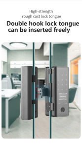 Tuya Smart Lock Electronic Door Lock Smart Door Knob with Password Biometric Fingerprint Lock Automatic Door Lock for Home Office Hotel