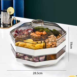 Rotating High-End Sealed Snack Storage Box