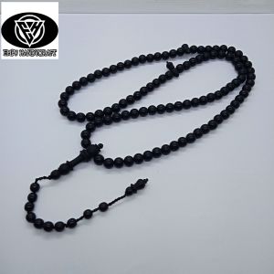 Tasbih kayu kelor hitam 8mm
