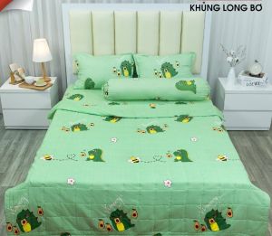 Bộ ga gối 1m2/1mx2m ga được bo chun miễn phí vỏ gối nằm -MẪU SIÊU NHÂN DƠI