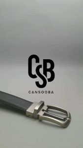 Reversible saffiano-smooth leather belt เข็มขัดหนัง 2ด้าน-2สี หนังซาฟเฟียโน-หนังเรียบ (2 sides Saffiano) 1.1