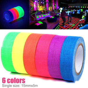 5m Luminous Tape Glow In The Dark Safety Warning Tape Self-adhesive Fluorescent Sticker Tape for Bar Party Decor