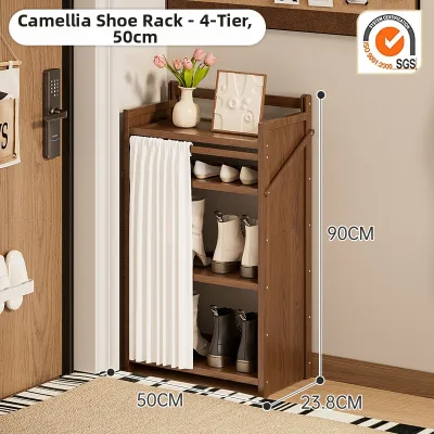 ZHUSHANXIA | Space-saving Foldable Shoe Rack