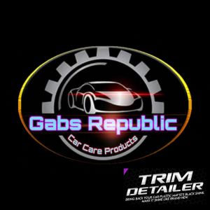 Gabs trim detailer 120ml car matte black wax for black paint outer car wax for outer matte portion or plastic parts of