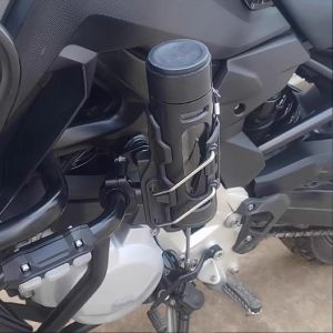 New 360° Adjustable Handlebar Cup Cage Universal Adaptive Bike Motorcycle Water Bottle Holder For MTB Road Cycling ADV Motorbike
