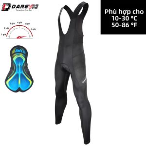 DAREVIE Đi Xe Đạp Yếm Quần Nam Mùa Hè Gel Pad Đi Xe Đạp Yếm Dài Quần Thoáng Khí Nam Của Quần Xe Đạp Chặt 6 Giờ đi Xe Quần