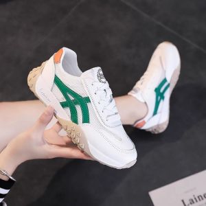 Dadong Breathable Lightweight Sneaker Womens 2024 New Arrival Summer Mesh Cortez with Skirt White Shoes Best Selling