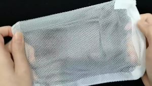 Aquarium Filter Bags Fish Tank Media Mesh Net Filter Bags with Zipper for Pelletized Active Carbon Bio Balls