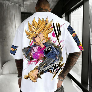 Bandai | New Dragon Ball Goku Printed Short-sleeved Bandai Loose Mens and Womens 2026 Summer Breathable Sporty Fashion T-shirts