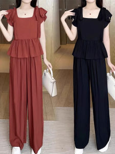 Shalldoer | Summer Salt Style Ice Silk Two-Piece Set Small Size